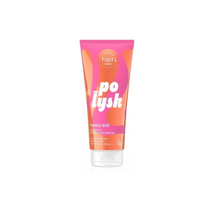 OnlyBio Hair of the day Połysk Maska S.O.S. intensywnie wygładzająca 200 ml
