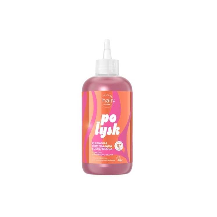 OnlyBio Hair of the day Połysk Płukanka domykająca łuskę włosa 300 ml