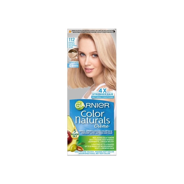 Фарба для волосся Garnier Color Naturals /112/ Арктичний сріблястий Blond