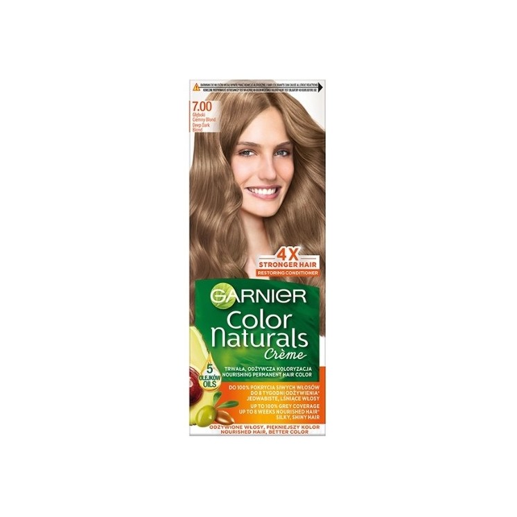 Garnier Color Naturals Farba do włosów /7.00/ Głęboki ciemny blond