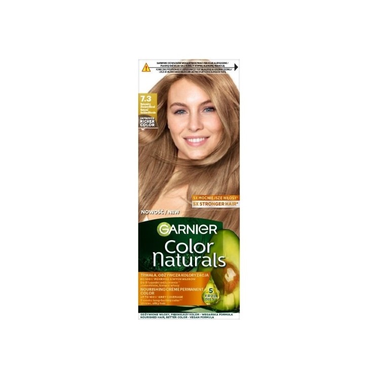 Garnier Color Naturals Farba do włosów /7.3/ naturalny złoty blond