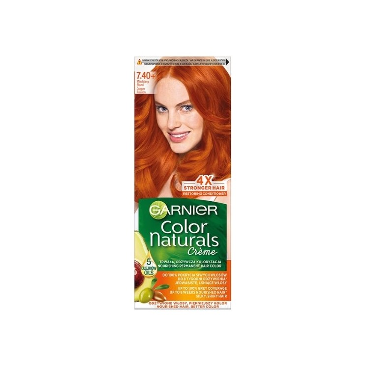 Garnier Color Naturals Farba do włosów /7.40/ Miedziany blond