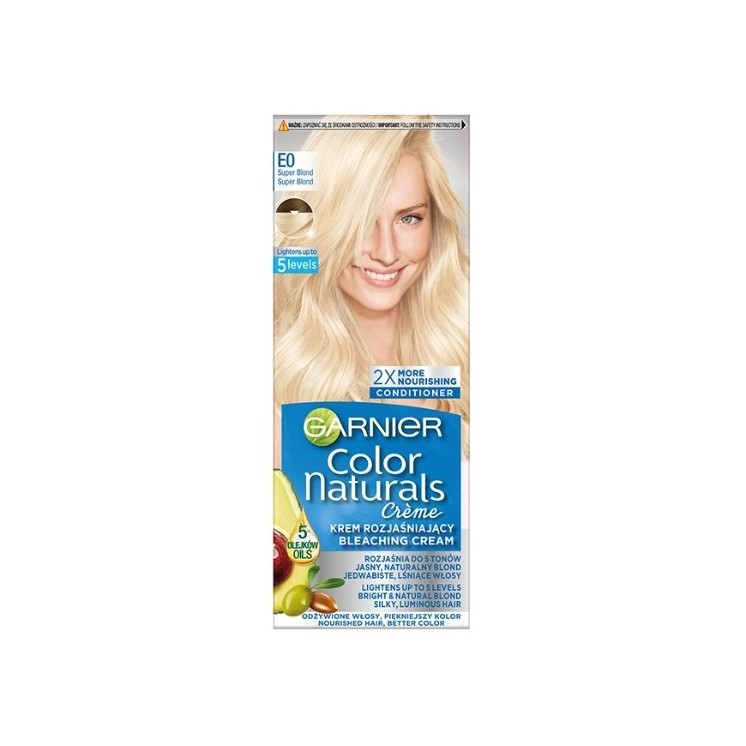 Garnier Color Naturals Farba do włosów E0 Rozjaśniacz Super blond