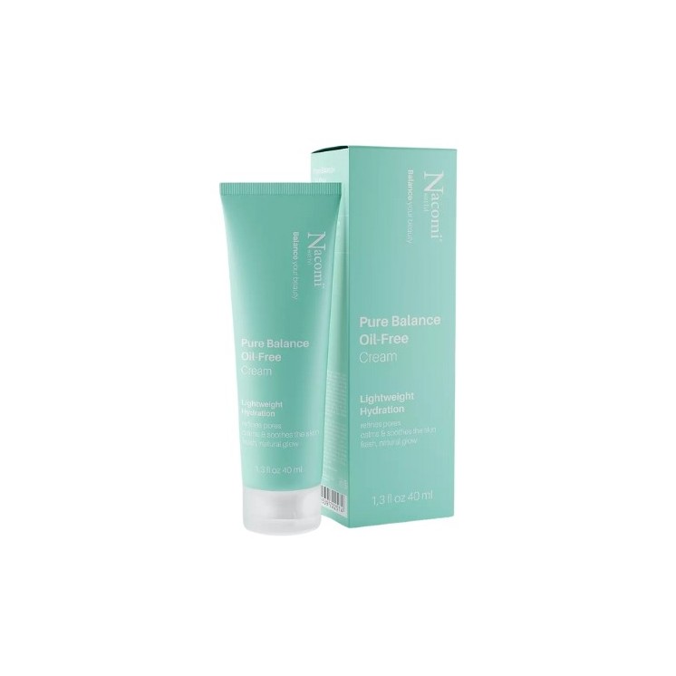 Nacomi Next Level зволожуючий крем для обличчя Чистий balance 40 мл