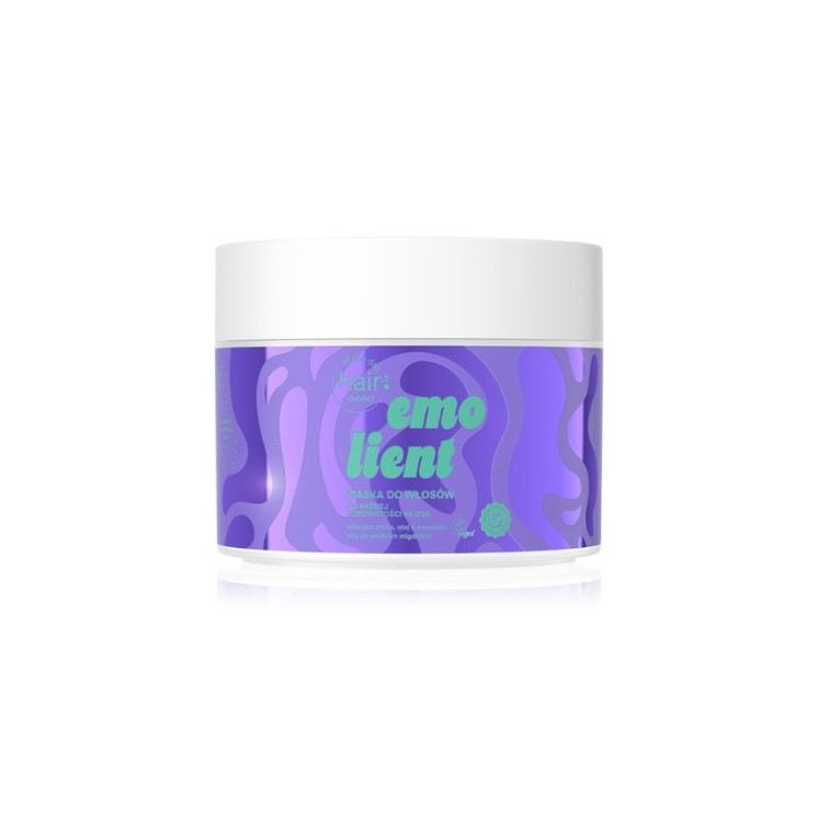 ONLYBIO Hair of the day Maska emolientowa do włosów 280 ml