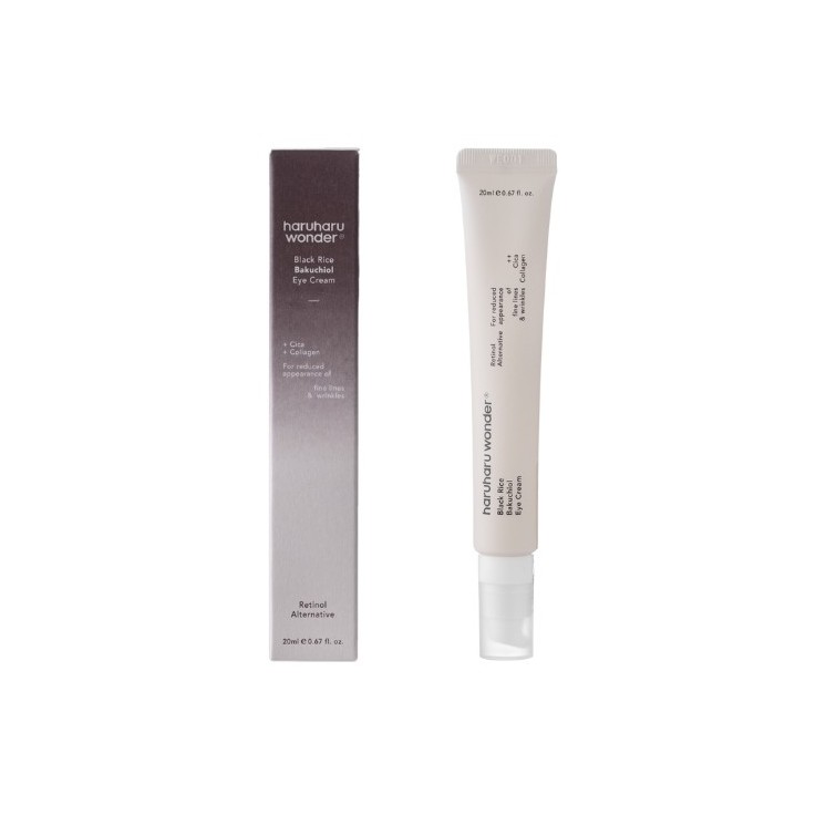 Haruharu Wonder Black Rice Bakuchiol Eye Cream Anti-Wrinkle Eye Cream with Bakuchiol 20 ml