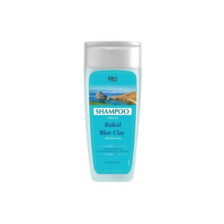 Fitocosmetics Szampon do włosów Glinka Bajkalska niebieska 270 ml