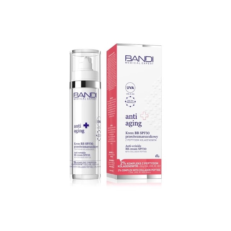 Bandi Medical Expert ANTI AGEING BB крем SPF30 проти зморшок з пептидом колагену 50 мл