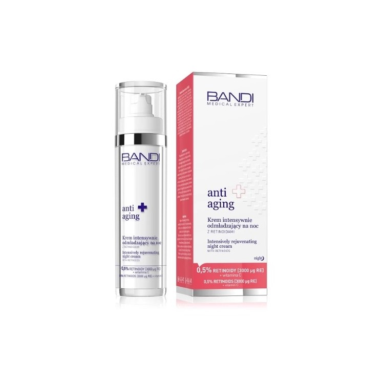 Bandi Medical Expert ANTI AGEING Інтенсивно омолоджуючий нічний крем з ретиноїдами 50 мл