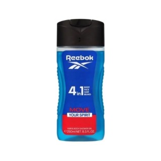 Reebok Man Move Your Spirit 4 in 1 Duschgel 250 ml