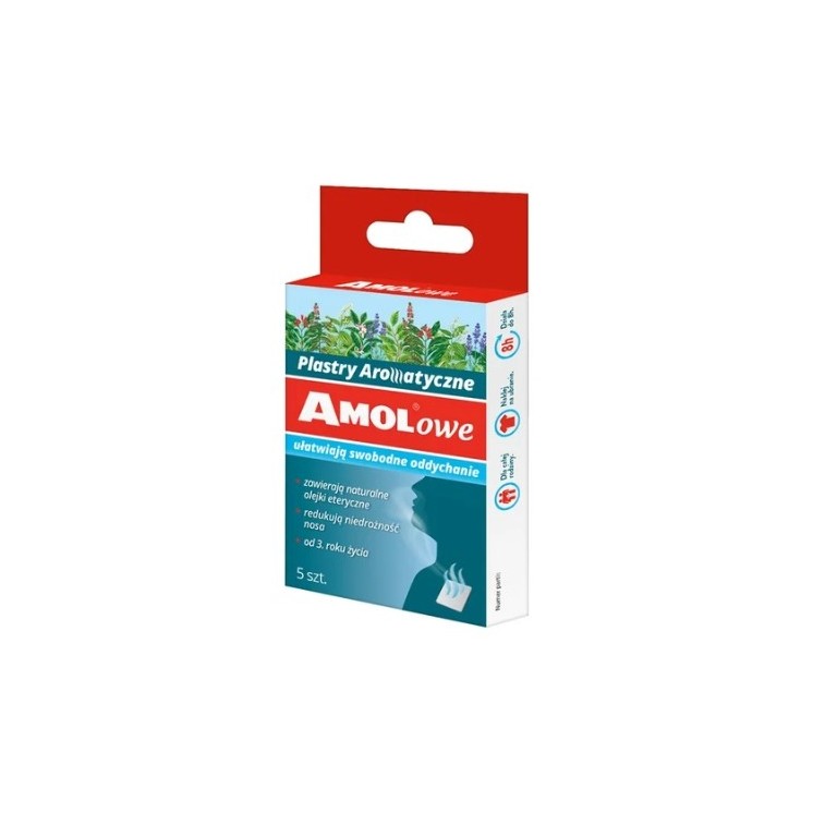 Amolowe plastry aromatyczne 5 sztuk