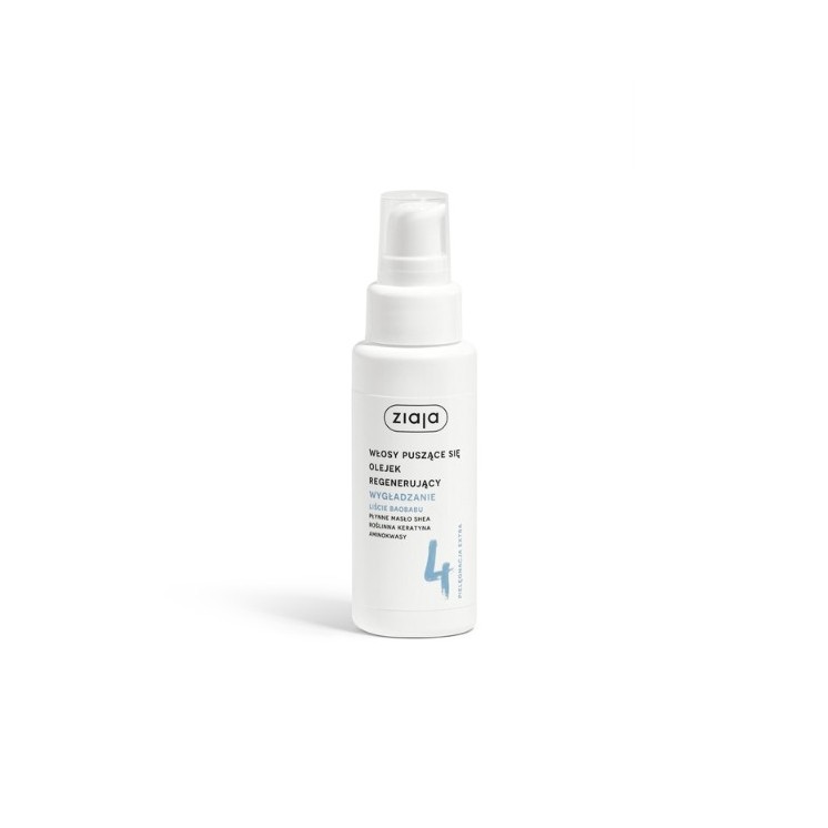 Ziaja Liście Baobabu Olejek do włosów Wygładzanie 50 ml