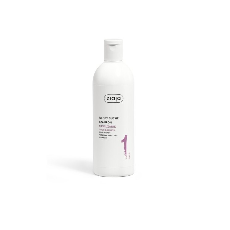 Шампунь Ziaja Pomegranate Shampoo зволожуючий для волосся 400 мл