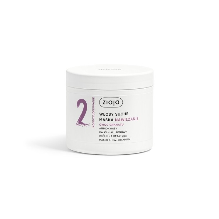 Ziaja Granatapfel-Haarmaske feuchtigkeitsspendend 350 ml