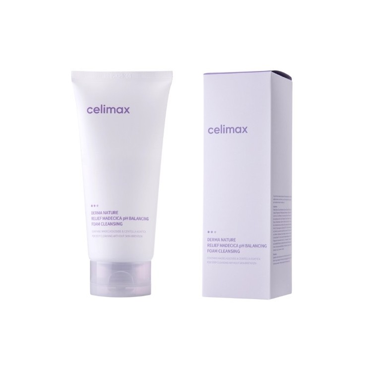 Celimax Derma Nature Relief Madecicia pH Balancing Foam Cleansing Myjąca pianka do Twarzy 150 ml