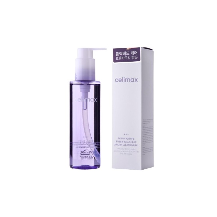 Celimax Derma Nature Fresh Blackhead Jojoba Olejek Hydrofilowy do Oczyszczania Twarzy 150 ml