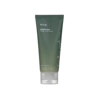 Anua Heartleaf Pore Clay Pack Tonmaske mit Rosenblatt 100 ml