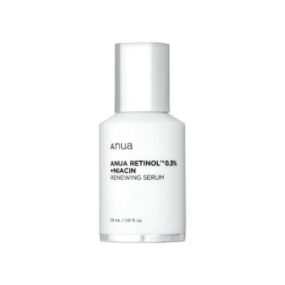 Anua Nano Retinol 0,3 % + Niacin Renewing Serum Glättendes und aufhellendes Serum mit Retinol 30 ml