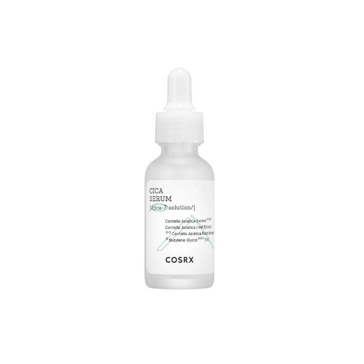 COSRX Pure fit Cica Serum заспокійлива сироватка для обличчя для чутливої шкіри 30 мл
