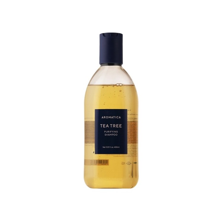 Aromatica Tea Tree Purifying Shampoo Oczyszczający Szampon z Olejkiem z Drzewa Herbacianego 400 ml