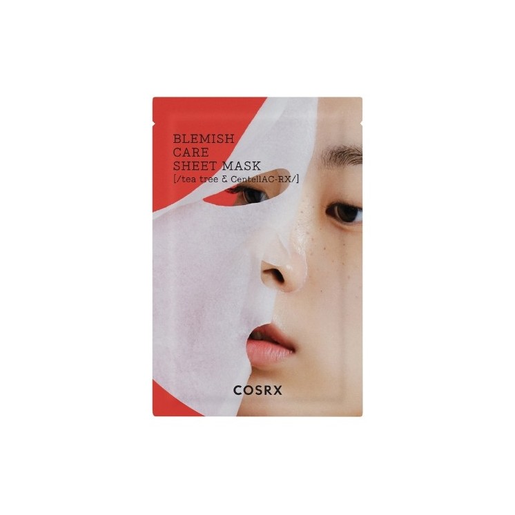 COSRX AC Collection Blemish Care Sheet Mask Maska do twarzy w Płachcie Zwalczająca Niedoskonałości Skóry  