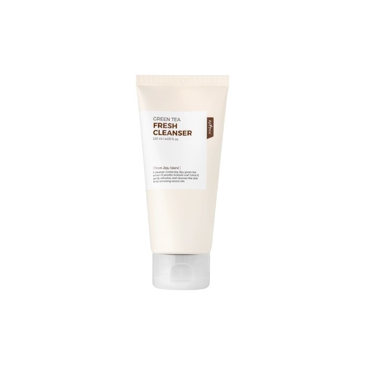 Isntree Green Tea Fresh Cleanser Refreshing Face Wash Gel with Green Tea 120 ml