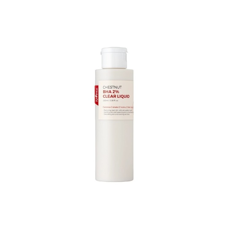 Isntree Chestnut BHA 2% Clear Liquid Złuszczający Płyn z 2% Kwasem Salicylowym 100 ml