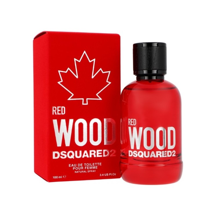 Dsquared Wood Red Woda Toaletowa dla kobiet 100 ml