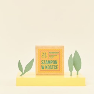Mydlarnia Cztery Szpaki Eucalyptus Lemon Regenerating Shampoo Würfel 75 G