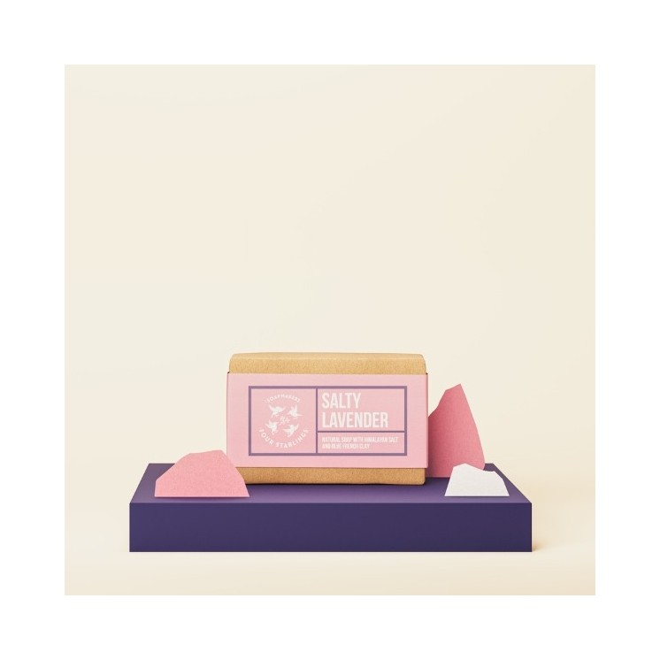 Натуральне мило Mydlarnia Cztery Szpaki Salty Lavender 110 г