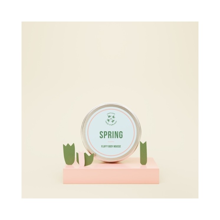 Мус для тіла Mydlarnia Cztery Szpaki Fluffy Spring 150 мл