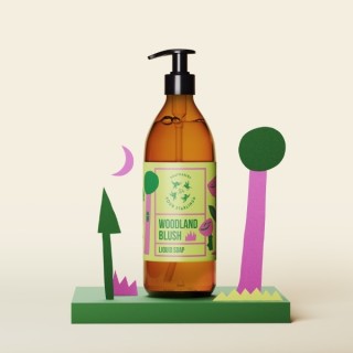Mydlarnia Cztery Szpaki Leśna Róża natürliche Flüssigseife 500 ml