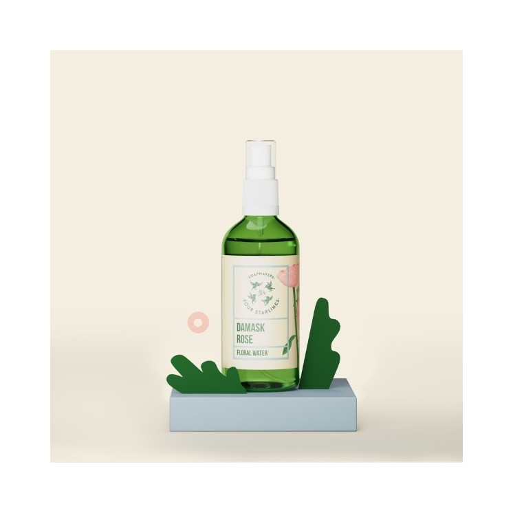 Mydlarnia Cztery Szpaki Róża damasceńska hydrolat 100 ml