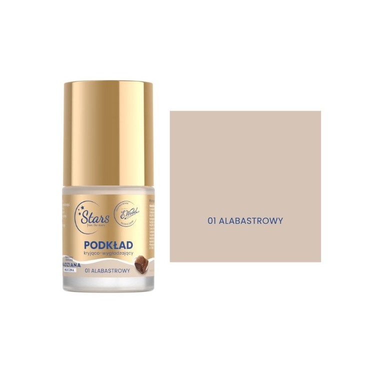 Stars from the stars Wedel Nadziana Soothing and Smoothing Foundation 01 Alabaster 25 G