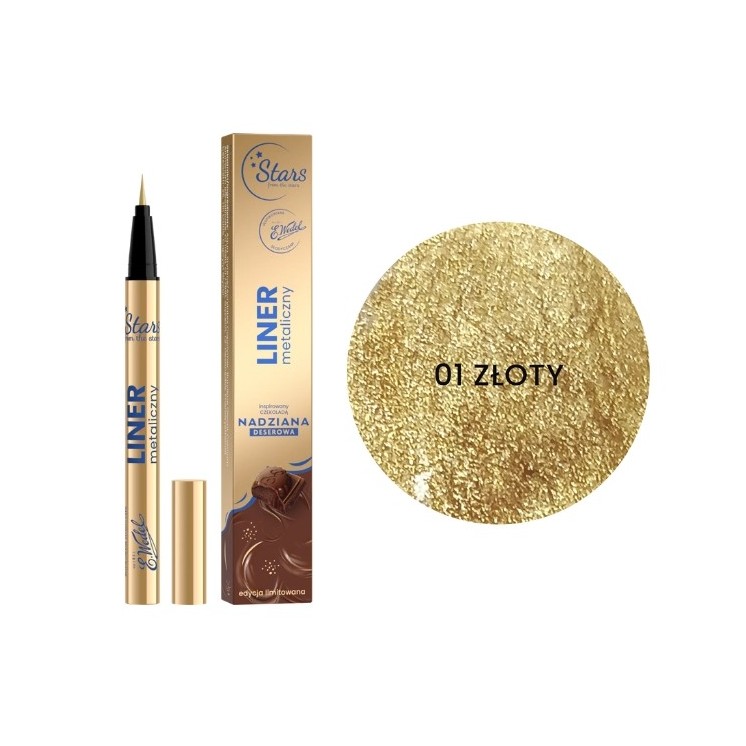 Stars from the stars Wedel Nadziana Eyeliner metaliczny 01 złoty 1.2 G