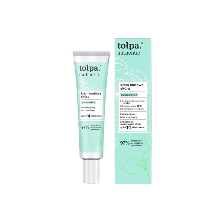 Tołpa Authentic Krem do twarzy Matowa Skóra 40 ml