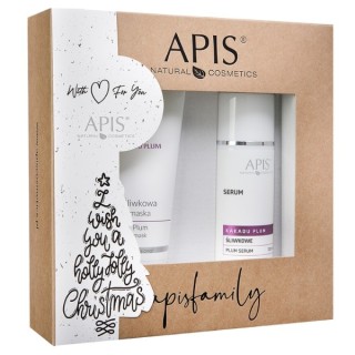 Apis Weihnachtsset Kakadu Pflaume Pflaumenmaske 200 ml + serum 100 ml