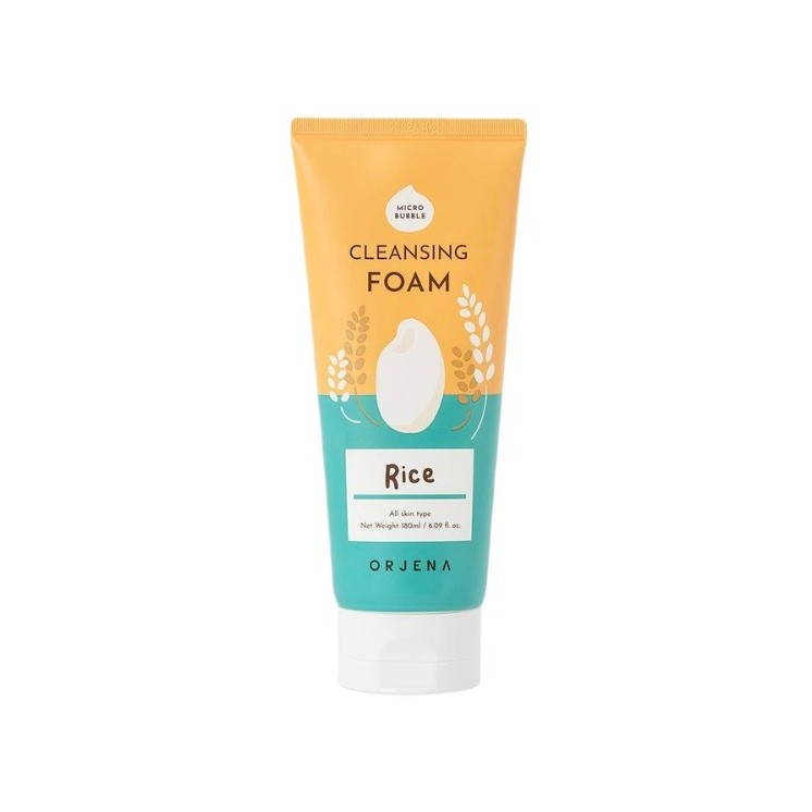 Orjena Cleansing Foam Rice Smile Day reinigender Gesichtsschaum 180 ml
