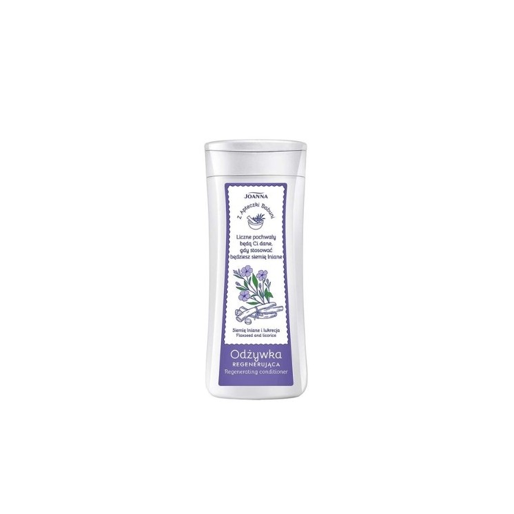 Joanna Z Apteczki Babuni Regenerierende Spülung Leinsamen und Lakritze 200 ml