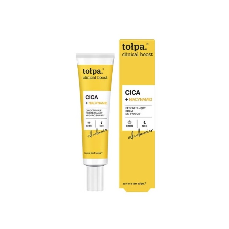Tołpa Clinical Boost Regenerujący Krem Do Twarzy CICA i Niacynamid 40 ml