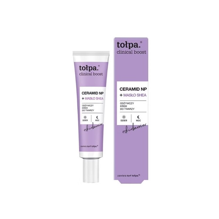 Tołpa Clinical Boost Odżywczy Krem Do Twarzy Ceramid NP i Masło Shea 40 ml
