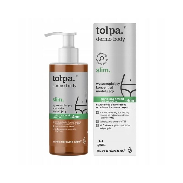 Tołpa Dermo Body Slim Wyszczuplający Koncentrat do ciała Modelujący 250 ml