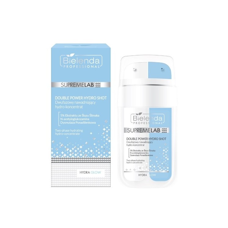 Bielenda Professional SUPREMELAB Zweiphasiges feuchtigkeitsspendendes hydro mit Schneckenschleimextrakt 30 ml
