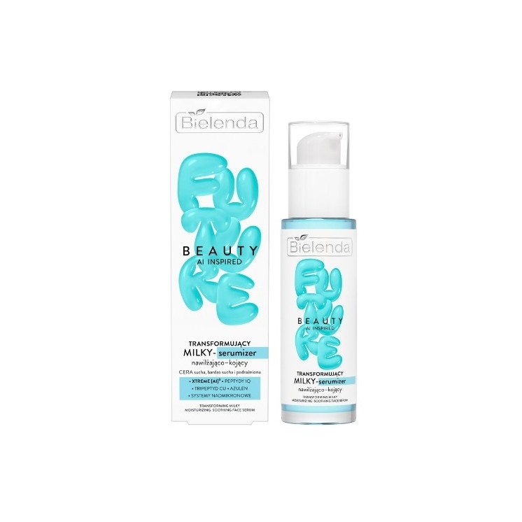 Bielenda FUTURE BEAUTY Transformujacy milky - serumizer nawilżająco - kojący 30 ml
