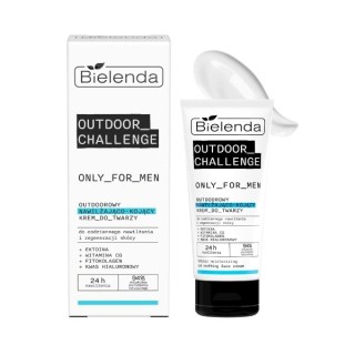 Bielenda Only For Men OUTDOOR CHALLENGE Feuchtigkeitsspendende und beruhigende Outdoor-Gesichtscreme 50 ml Bielenda Only For Men OUTDOOR CHALLENGE Feuchtigkeitsspendende und beruhigende Outdoor-Gesichtscreme 50 ml