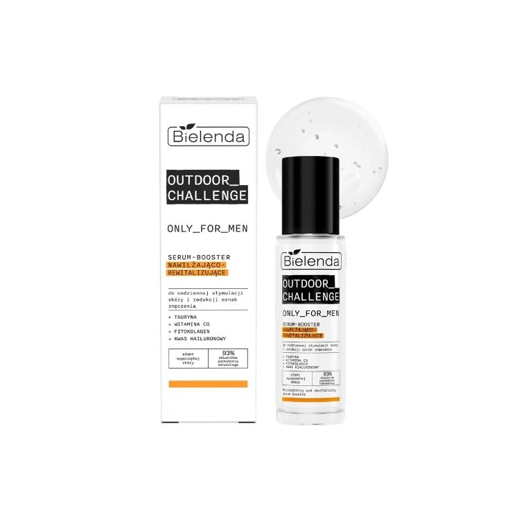 Bielenda Only For Men OUTDOOR CHALLENGE Serum - booster nawilżająco - rewitalizujące 30 ml
