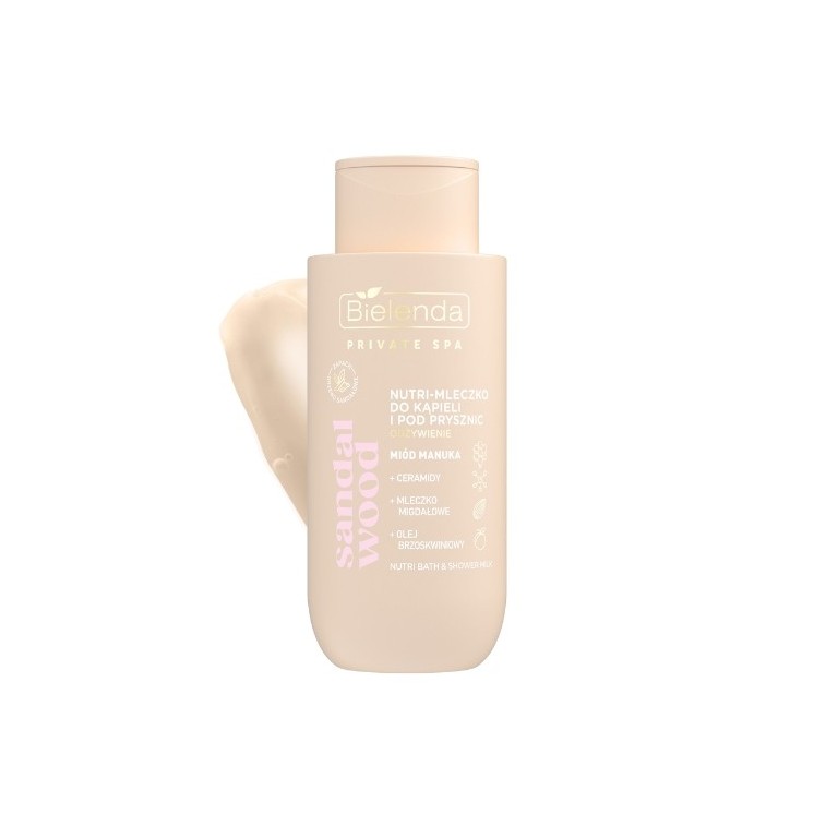 Bielenda PRIVATE SPA Nährende Bade- und Duschmilch Sandal Wood 300 ml