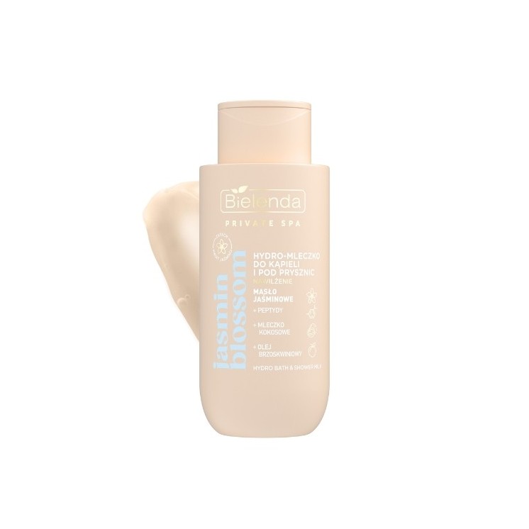 Bielenda PRIVATE SPA Hydro-mleczko nawilżające do kąpieli i pod prysznic Jasmin Blossom 300 ml