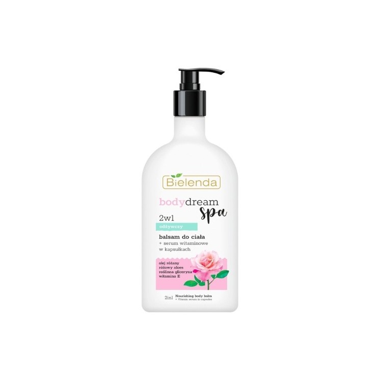 Bielenda BIOME SKIN EXPERT Mleczko i serum do ciała 2 w 1 odżywcze 350 ml