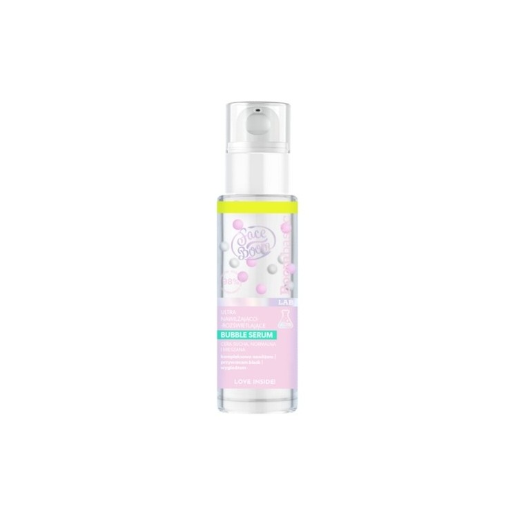 FaceBoom BOOMBASTIC LAB Bubble serum ultra nawilżająco-rozświetlające 30 ml